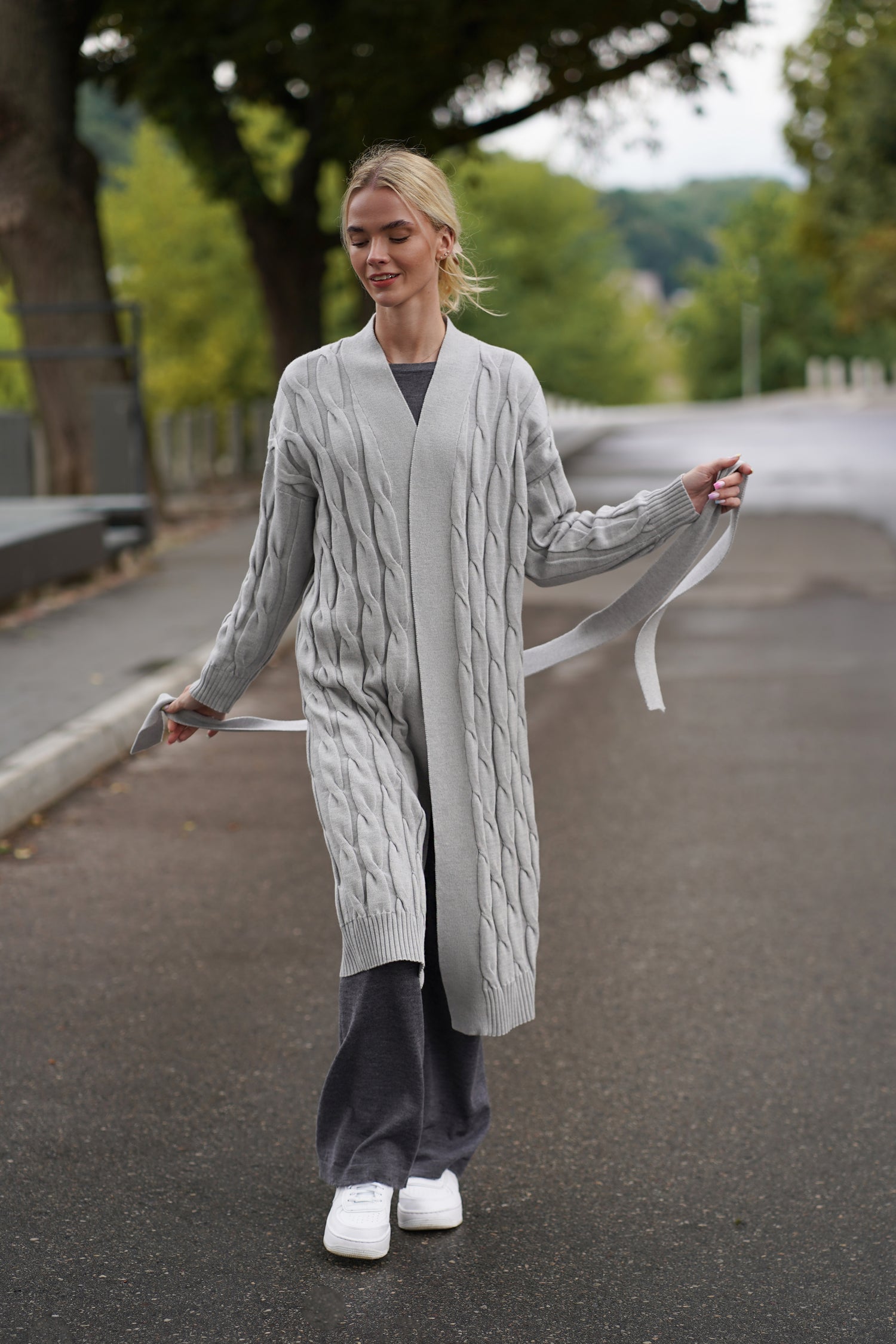 Merino wool cardigan