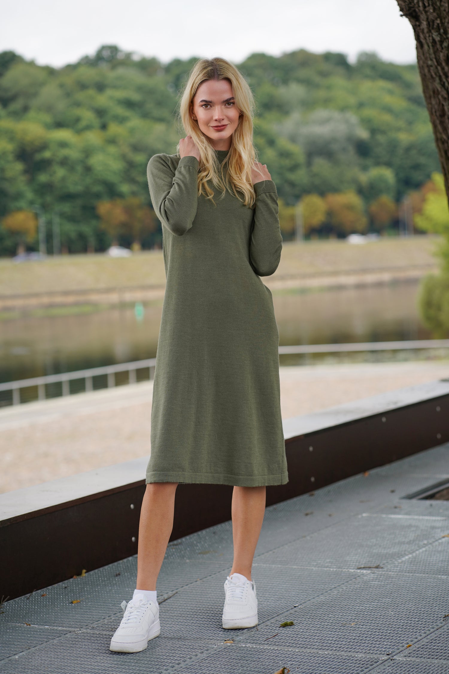 Merino wool dress