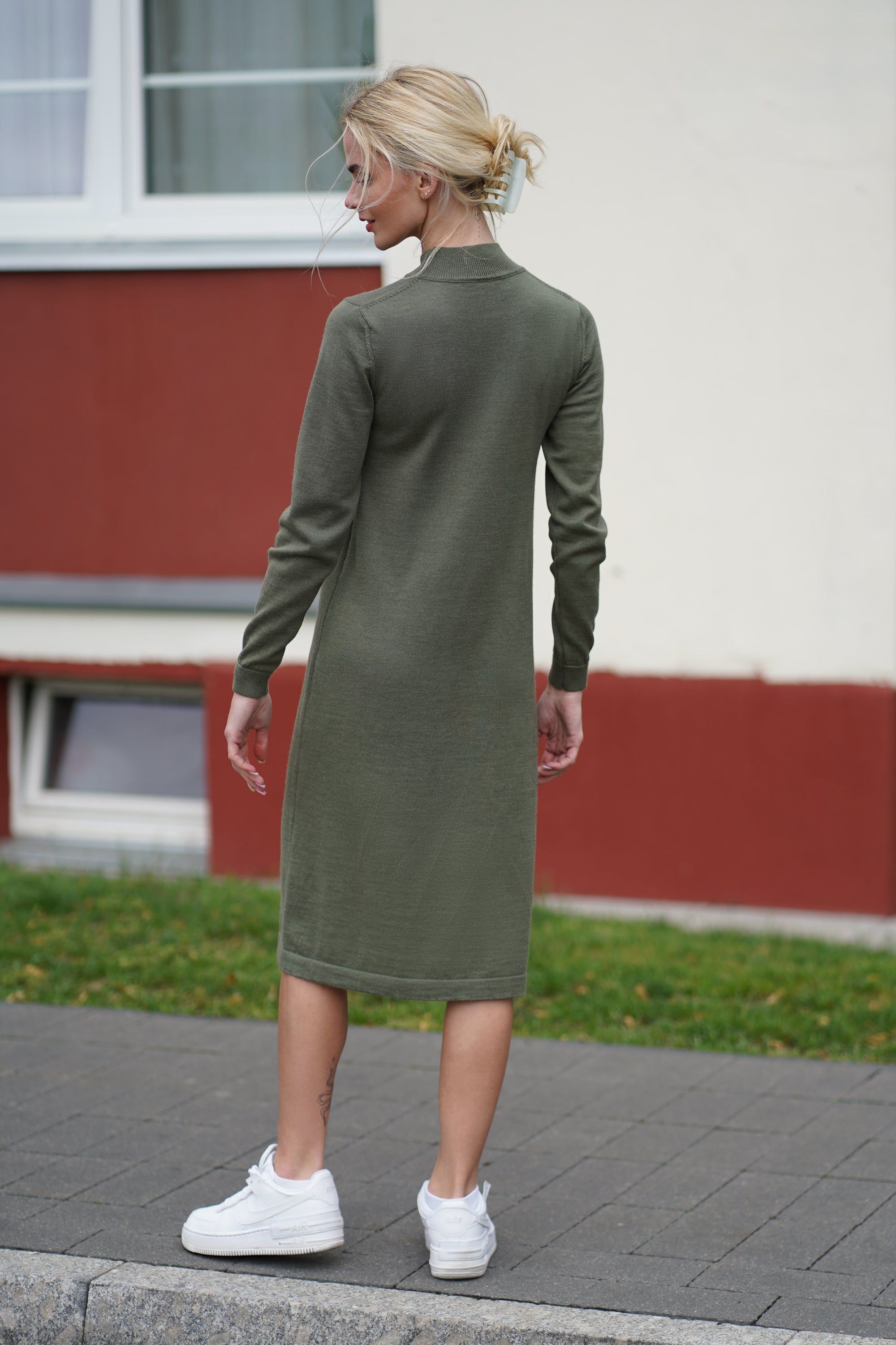 Merino wool dress