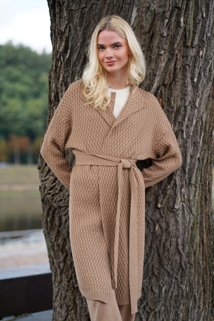 Merino wool cardigan