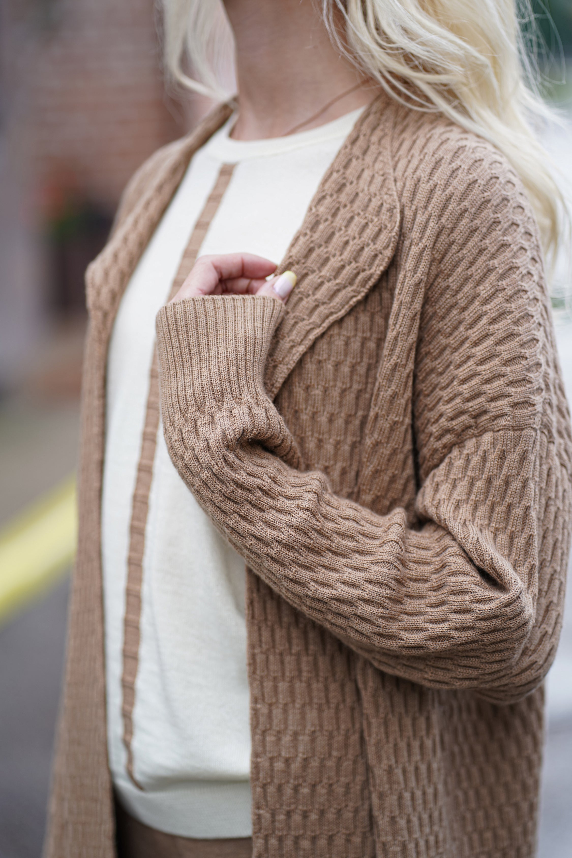 Merino wool cardigan